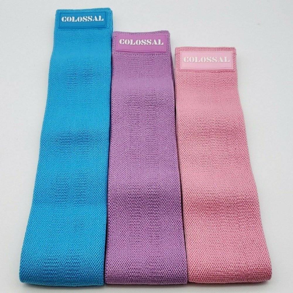 Colossal Booty Resistance Bands- Set of 3 (Medium)